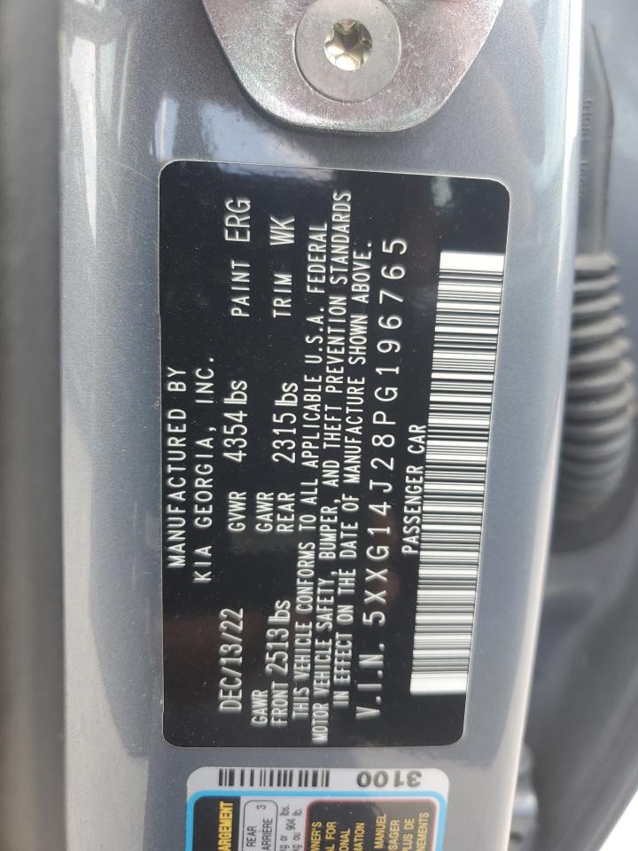 2023 Kia K5 Lxs VIN: 5XXG14J28PG196765 Lot: 68134934