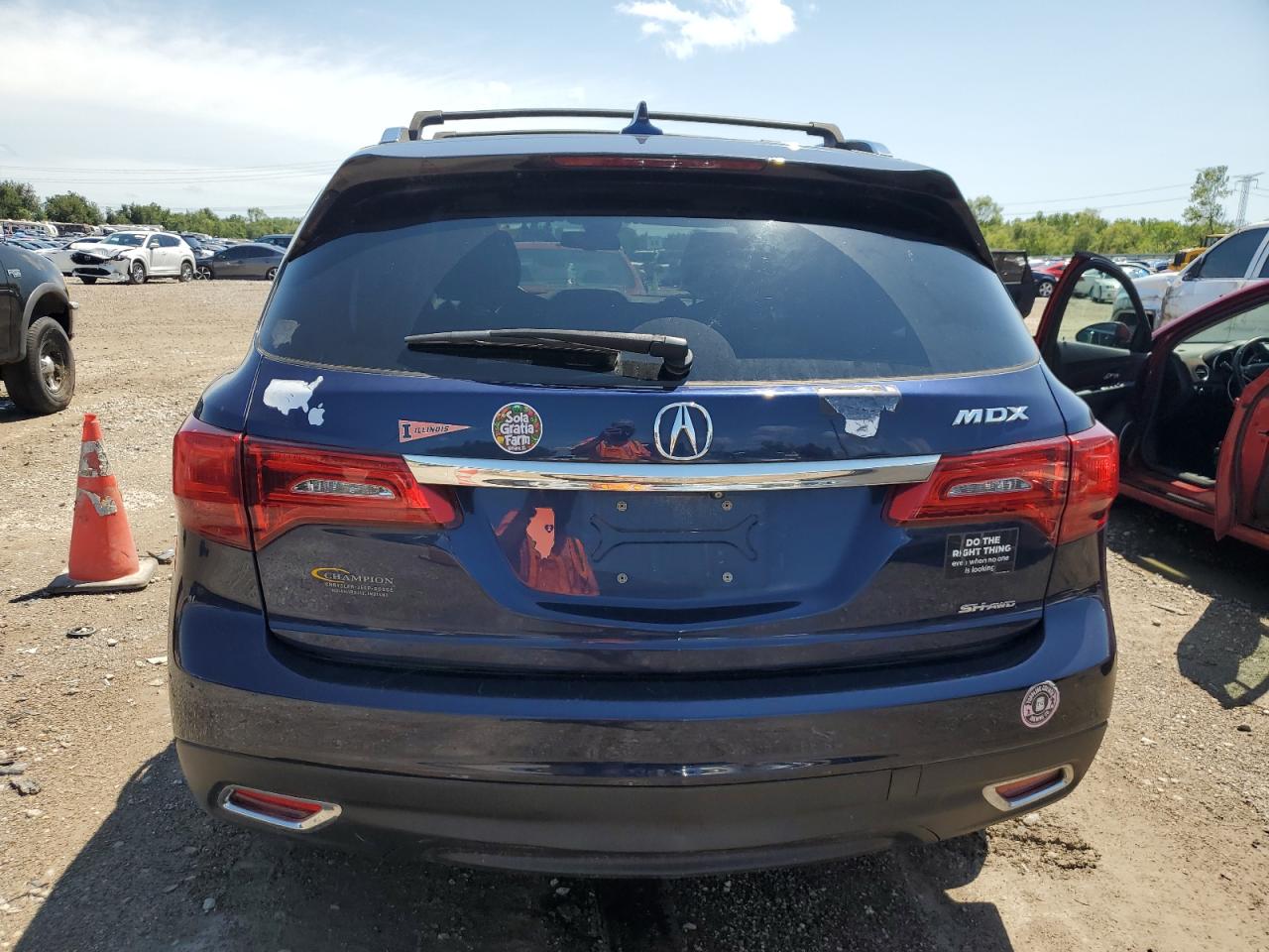 2015 Acura Mdx Technology VIN: 5FRYD4H42FB020216 Lot: 63279484