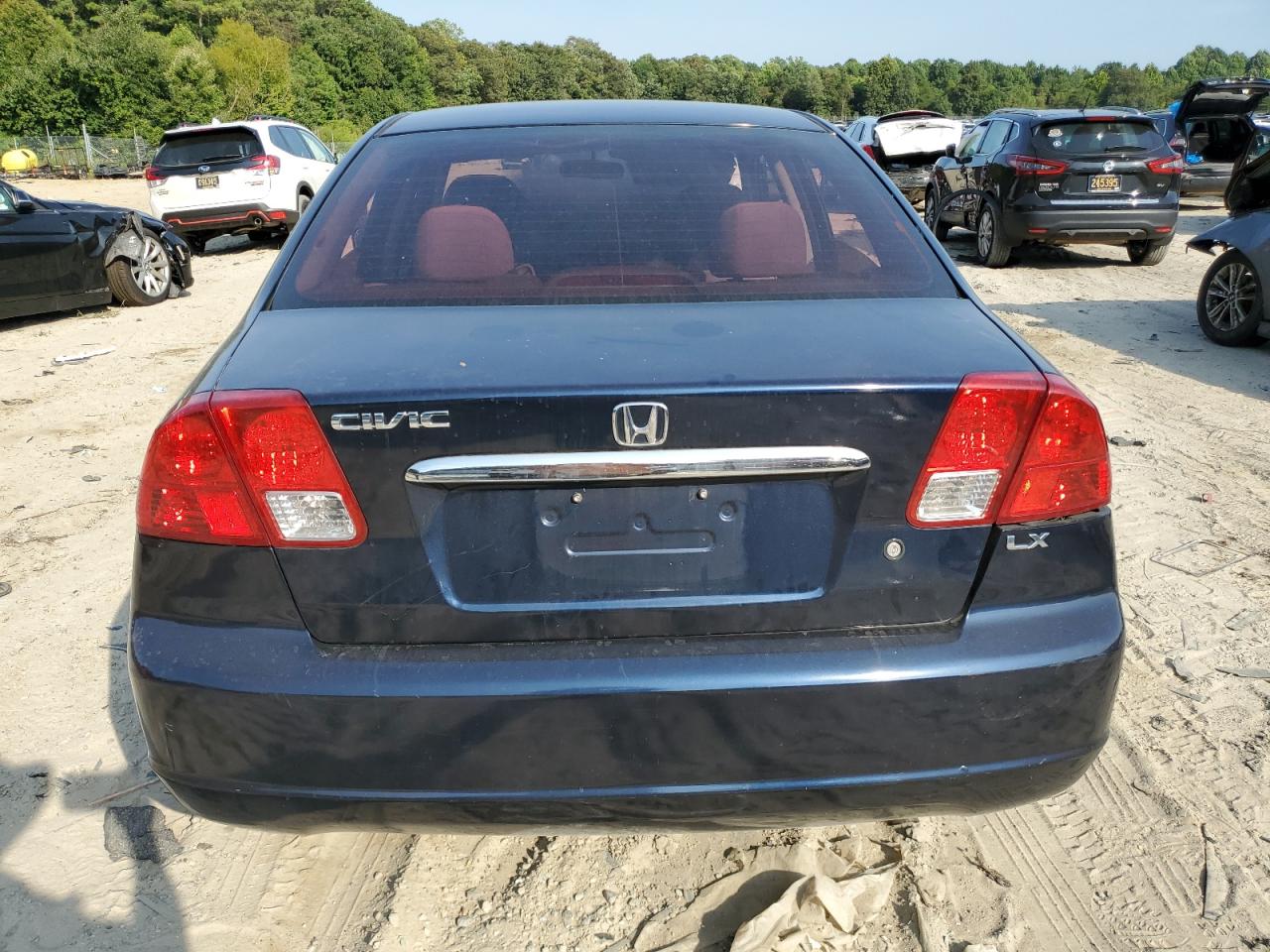 2003 Honda Civic Lx VIN: 2HGES16533H558869 Lot: 69400924