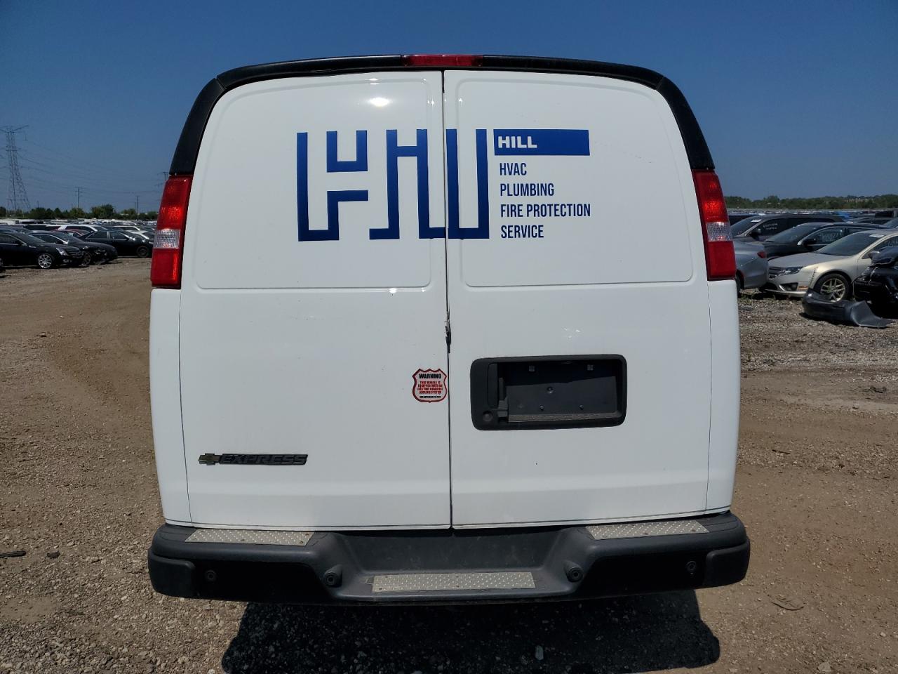 2022 Chevrolet Express G2500 VIN: 1GCWGAFP4N1267790 Lot: 69126814