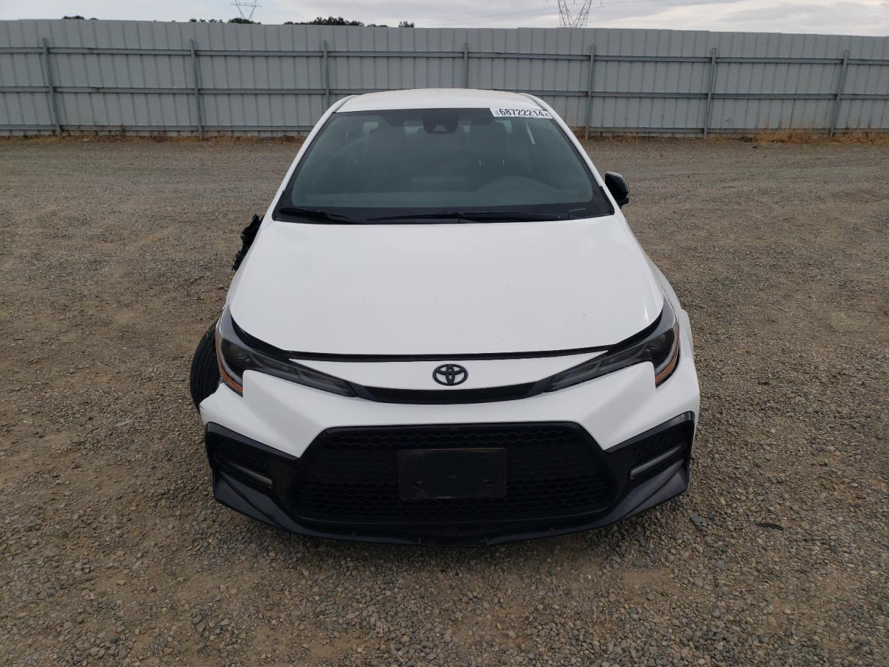 2022 Toyota Corolla Se VIN: 5YFS4MCE1NP106384 Lot: 68722214