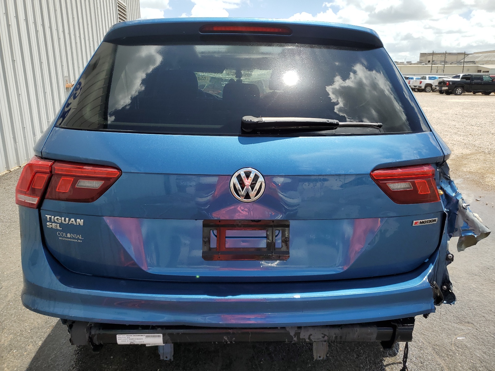 2019 Volkswagen Tiguan Se vin: 3VV2B7AX6KM083684