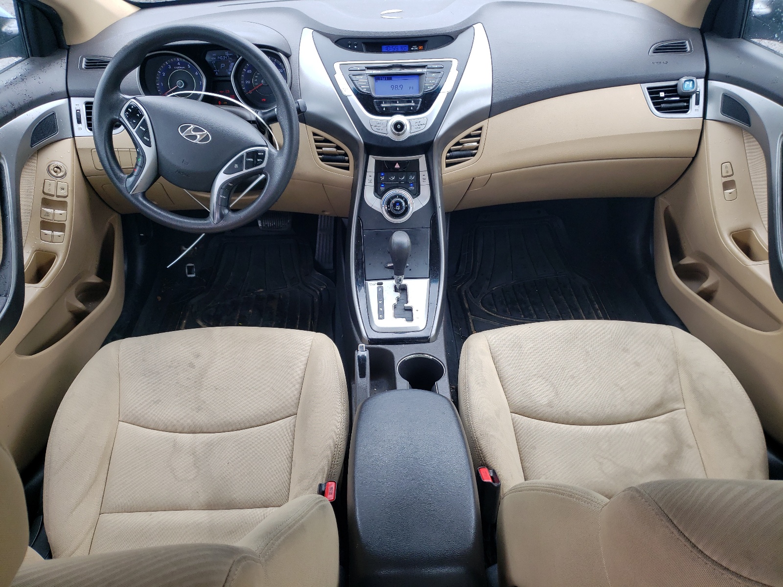 KMHDH4AE6CU393071 2012 Hyundai Elantra Gls