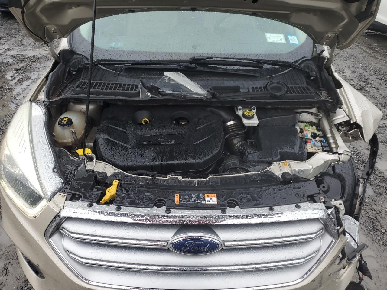 2017 Ford Escape Titanium VIN: 1FMCU9J99HUB27798 Lot: 66322234