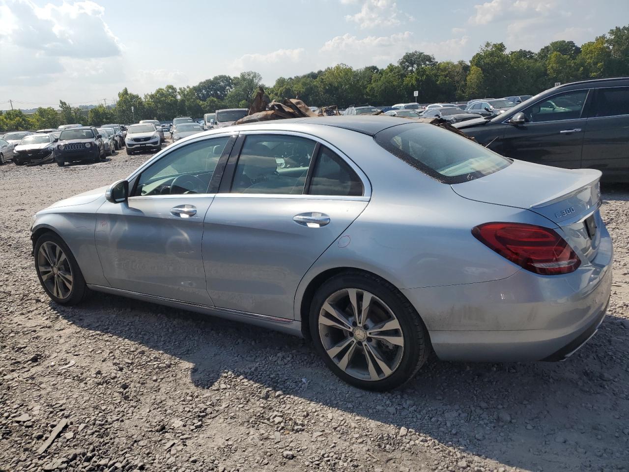 55SWF4JB1FU095080 2015 MERCEDES-BENZ C CLASS - Image 2