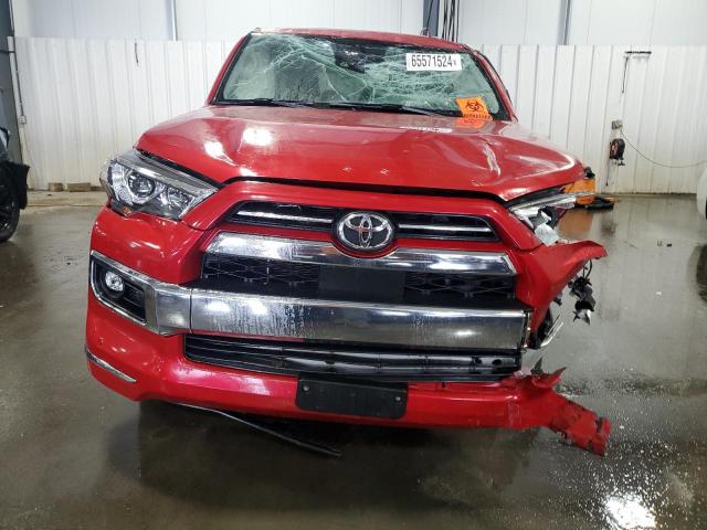  TOYOTA 4RUNNER 2021 Czerwony