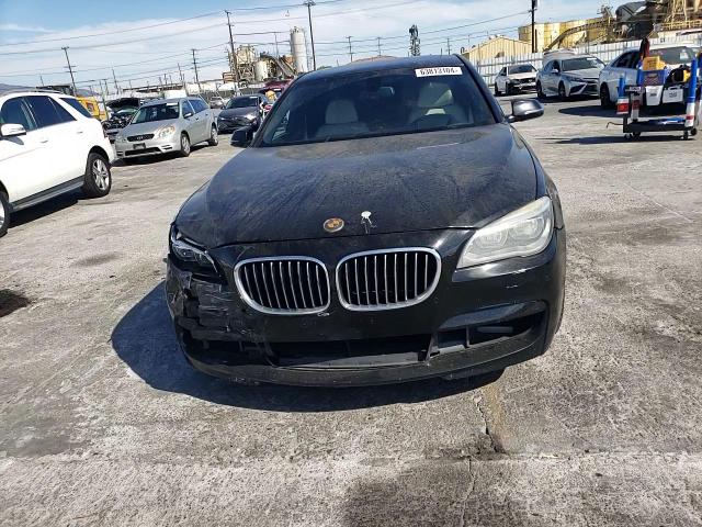 2013 BMW 750 I VIN: WBAYA8C51DD227585 Lot: 63813104