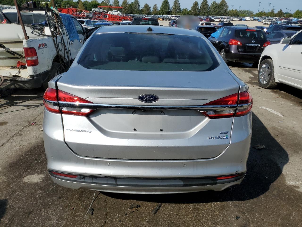 2018 Ford Fusion Se Hybrid VIN: 3FA6P0LU1JR208156 Lot: 68507684