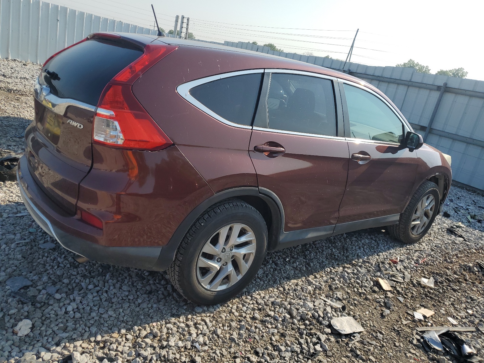 2HKRM4H54FH681391 2015 Honda Cr-V Ex