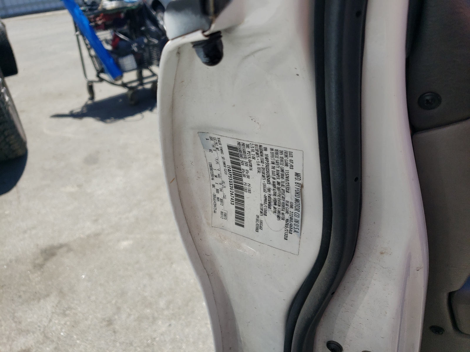 1FAFP55UX3G267453 2003 Ford Taurus Ses