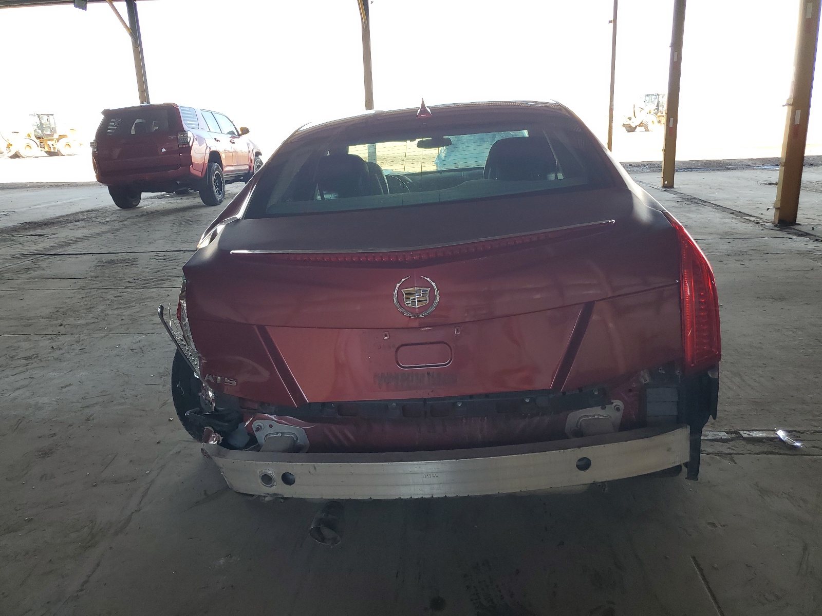 1G6AB5RA7E0115986 2014 Cadillac Ats Luxury