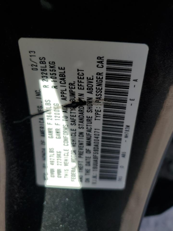 2013 Acura Tl Tech VIN: 19UUA9F59DA004071 Lot: 63985994