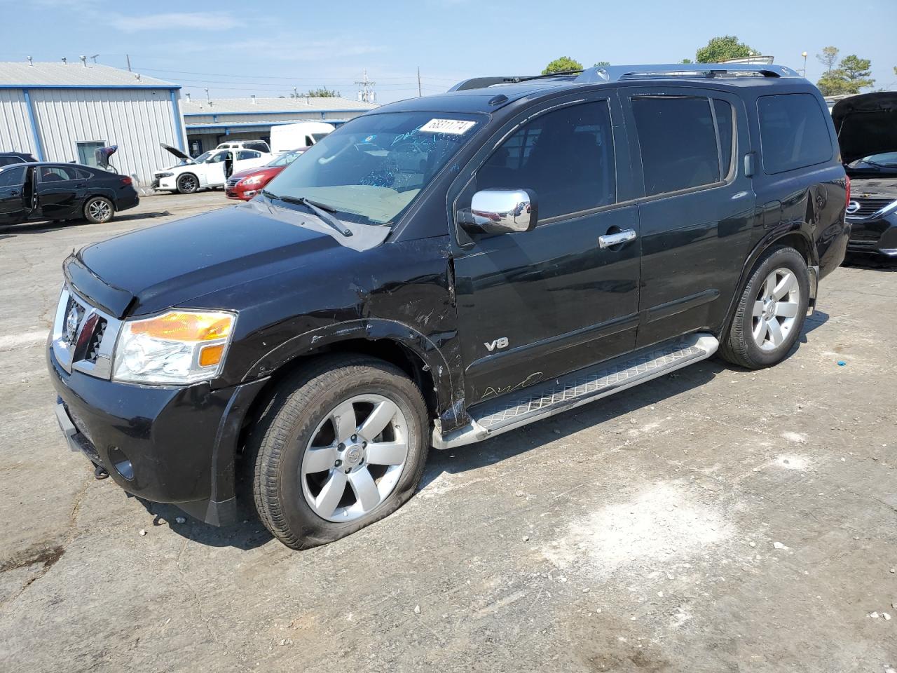 2011 Nissan Armada Sv VIN: 5N1BA0NDXBN618655 Lot: 68311774