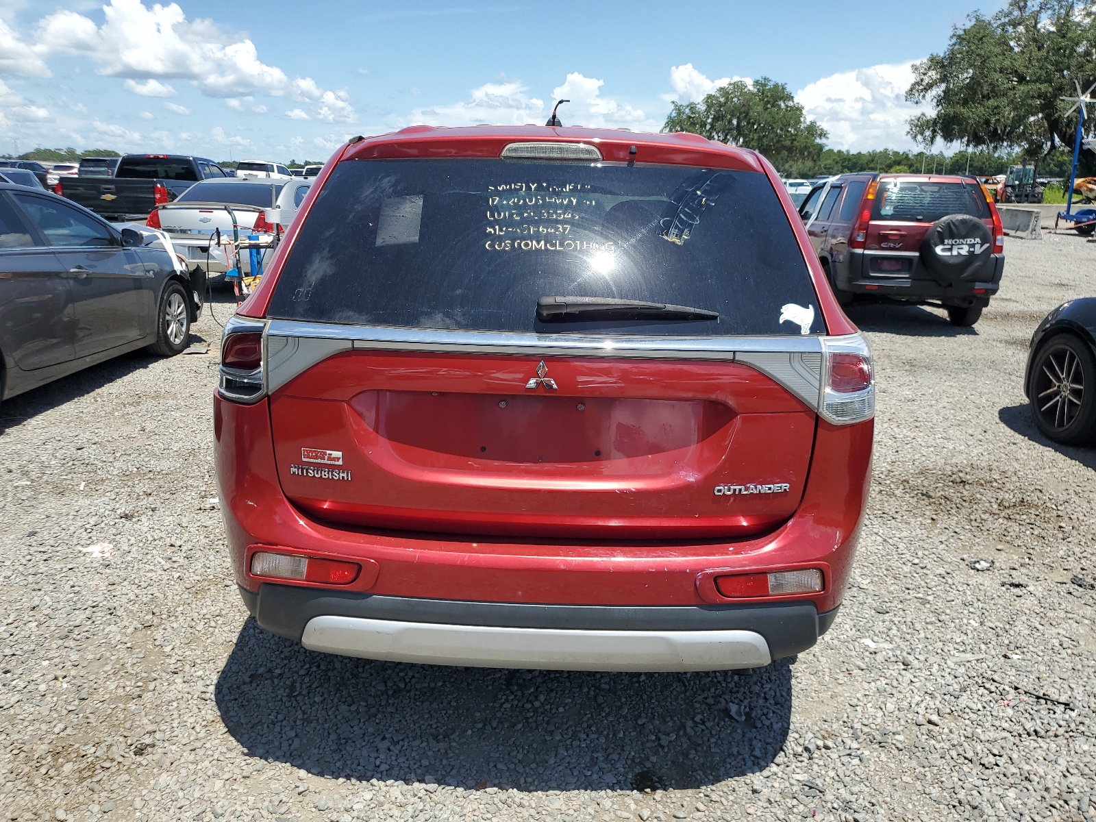 2015 Mitsubishi Outlander Se vin: JA4AD3A36FZ013336