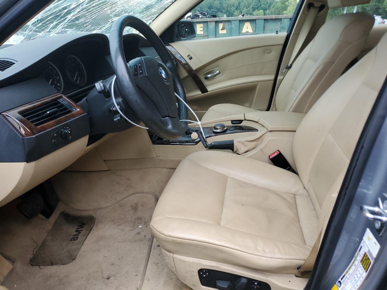 2007 BMW 525 I VIN: WBANE53587CW66119 Lot: 65595004