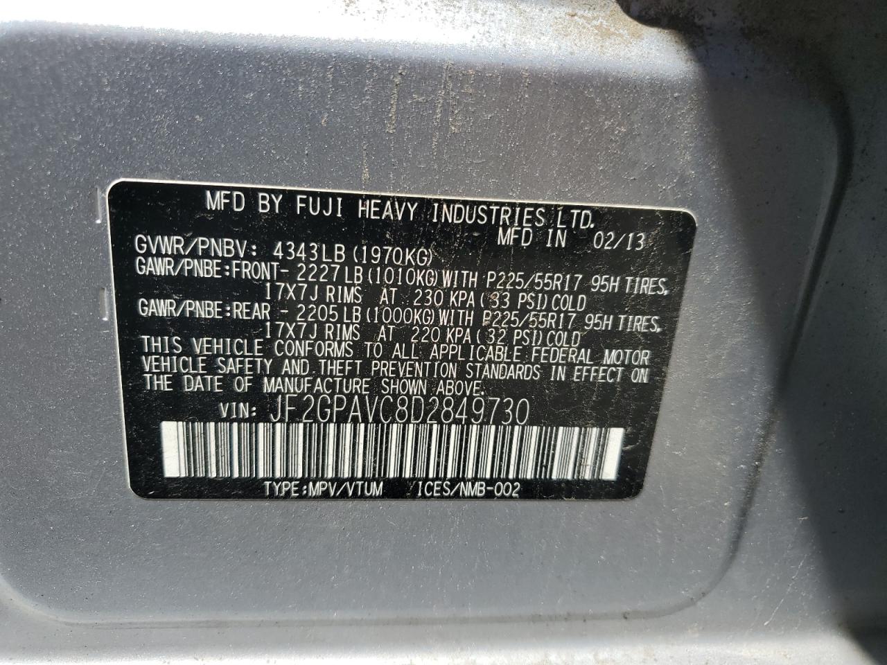 2013 Subaru XV - Image 12