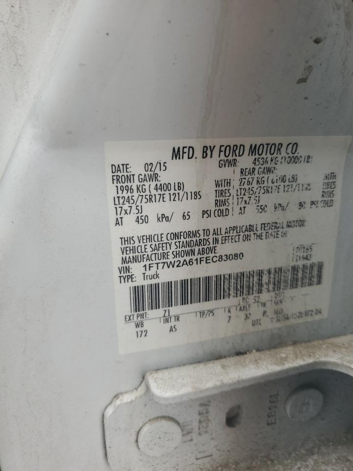 1FT7W2A61FEC83080 2015 Ford F250 Super Duty