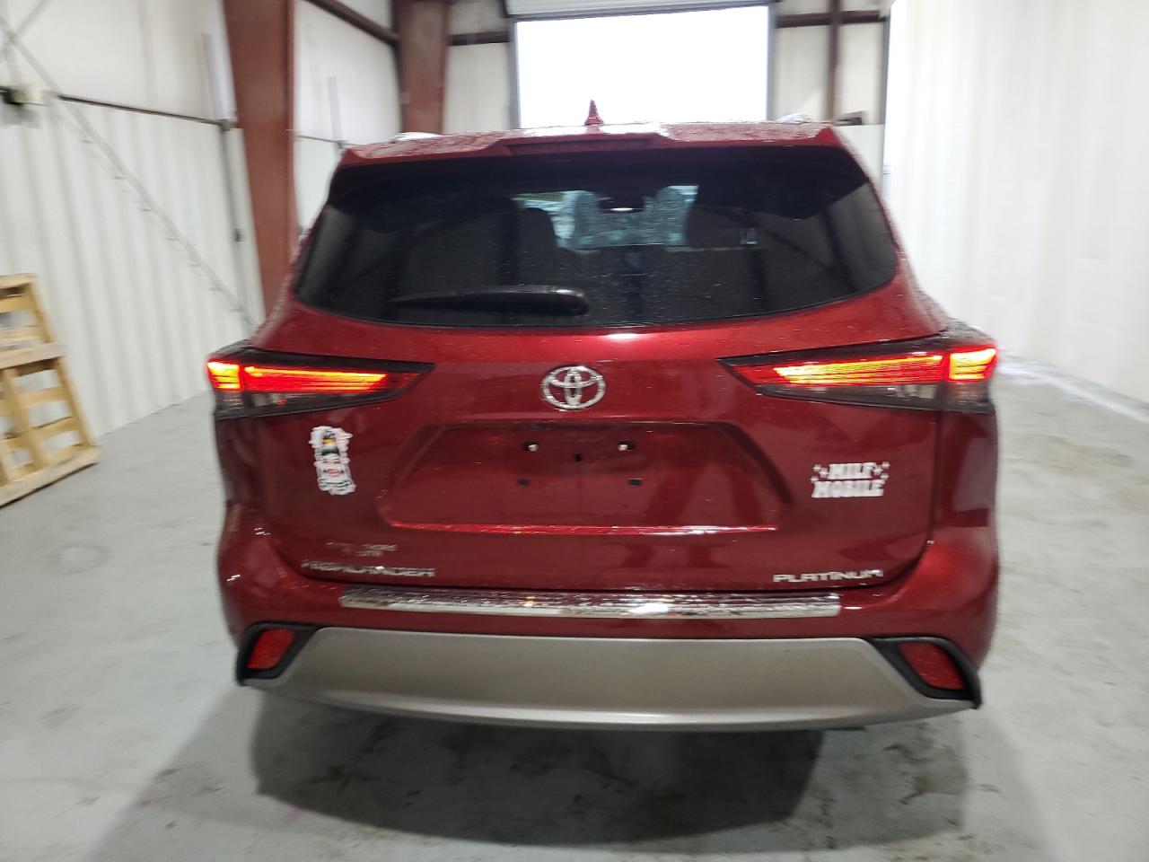 2021 Toyota Highlander Platinum VIN: 5TDFZRAH5MS073862 Lot: 69585334