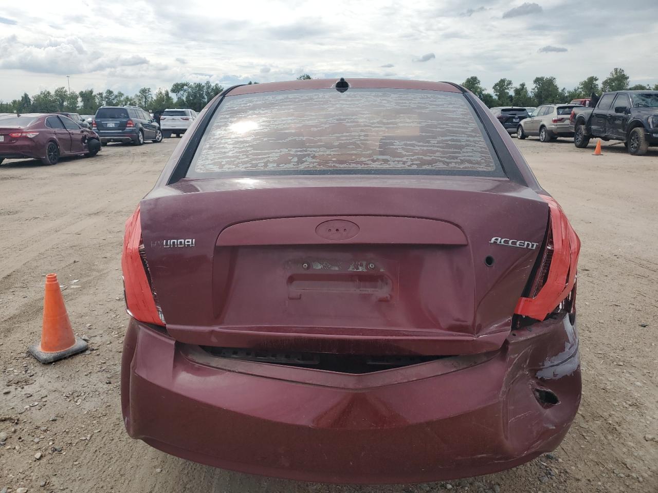 KMHCN46C98U260372 2008 Hyundai Accent Gls