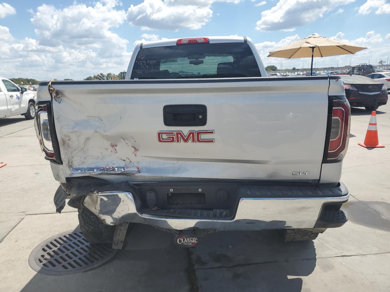 3GTU2NEJ8GG206506 2016 GMC Sierra K1500 Slt