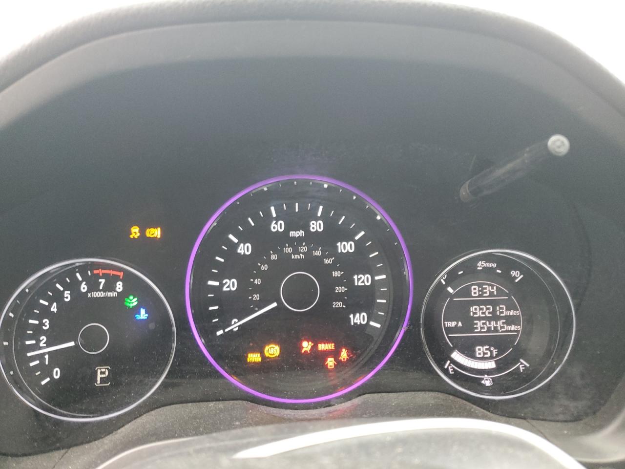 2016 Honda Hr-V Lx VIN: 3CZRU5H3XGM715134 Lot: 65359874