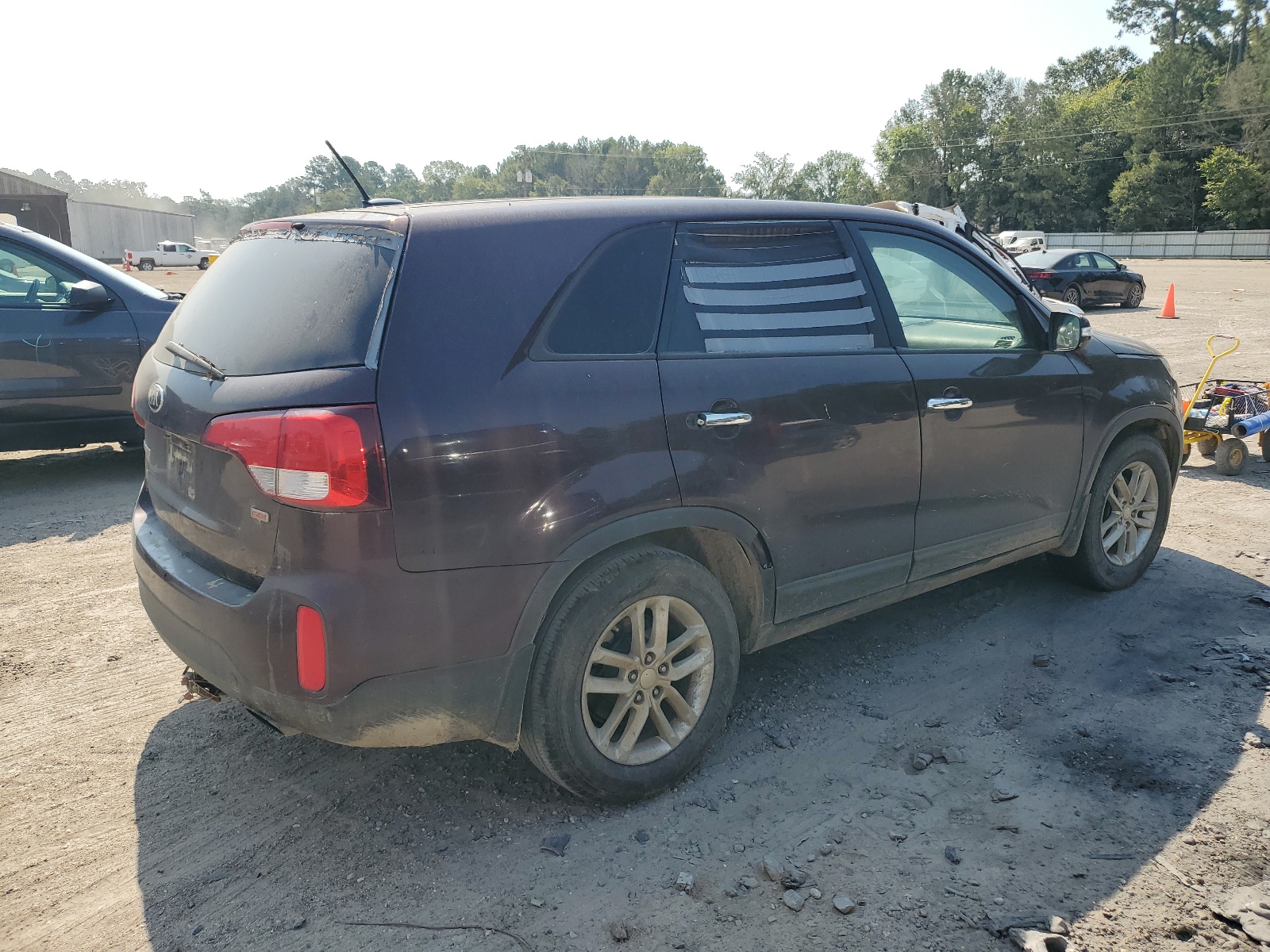 2014 Kia Sorento Lx vin: 5XYKT3A62EG498806