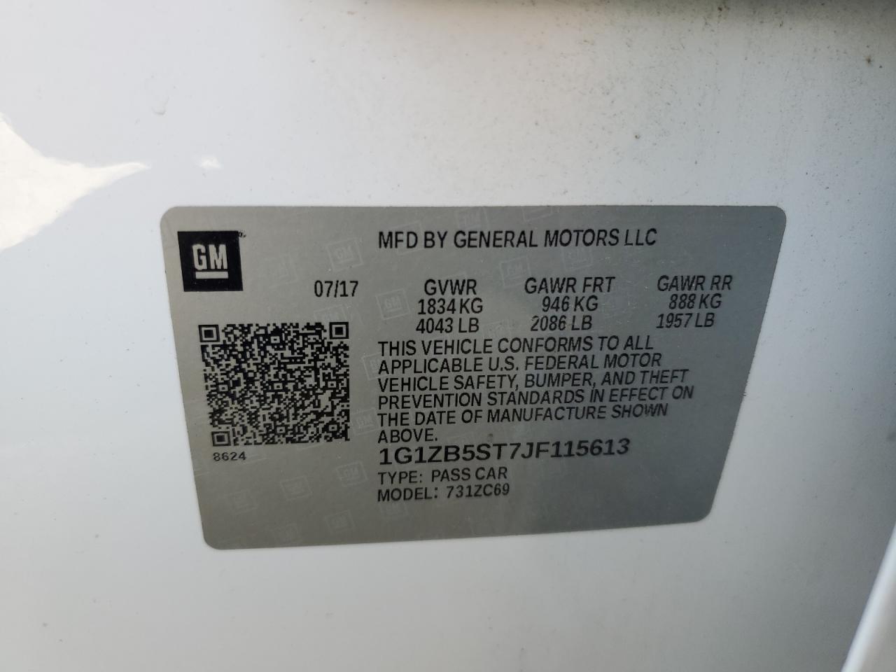 2018 Chevrolet Malibu - Image 13
