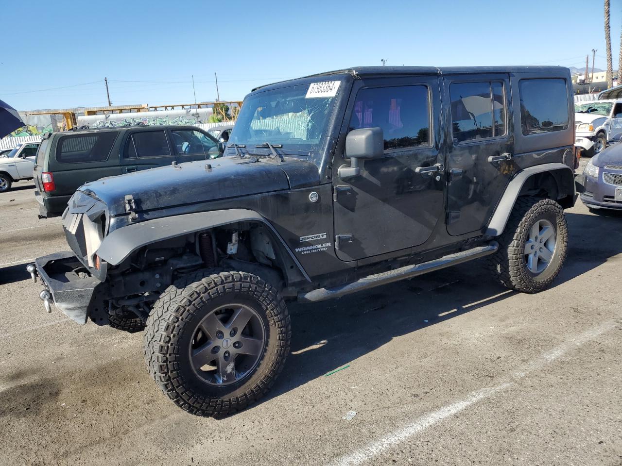 VIN 1C4BJWDG7DL520524 2013 JEEP WRANGLER no.1