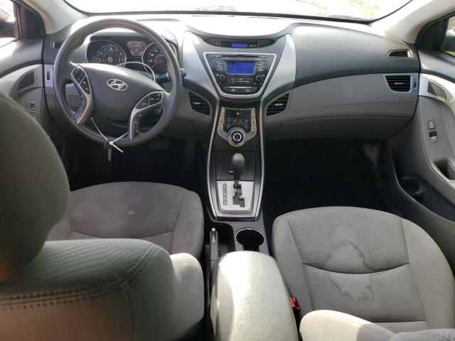 Sedans HYUNDAI ELANTRA 2013 Czarny