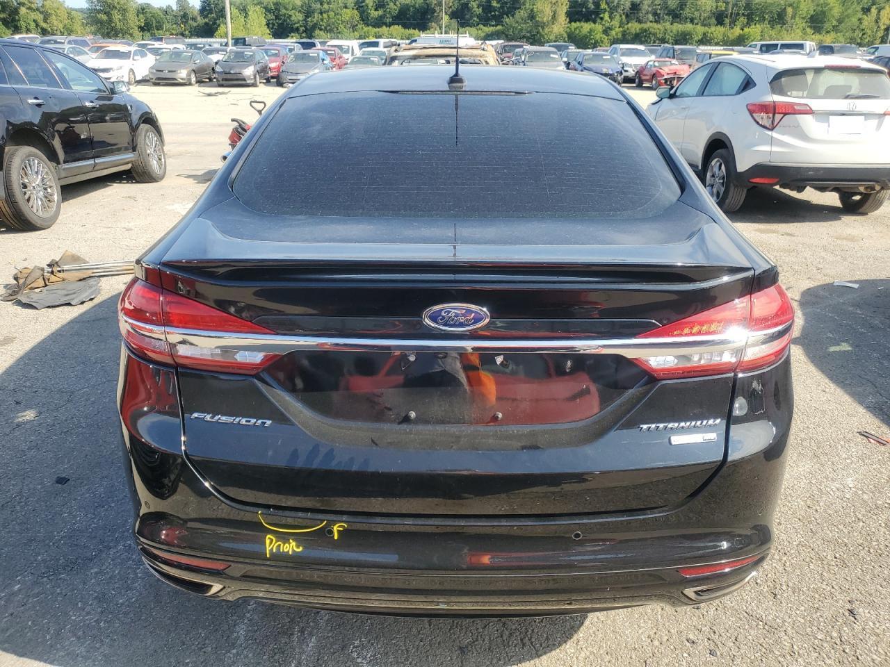 2018 Ford Fusion Titanium/Platinum VIN: 3FA6P0D98JR234313 Lot: 68227814