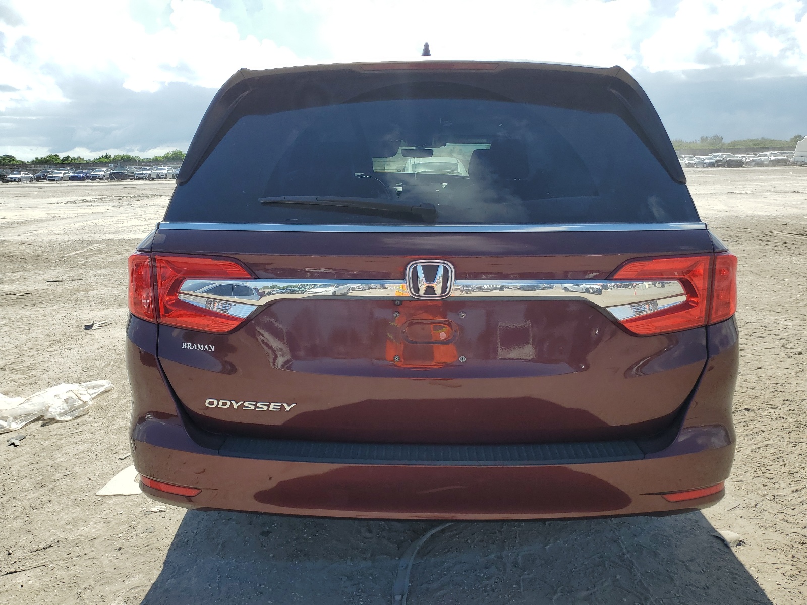 5FNRL6H70KB129542 2019 Honda Odyssey Exl