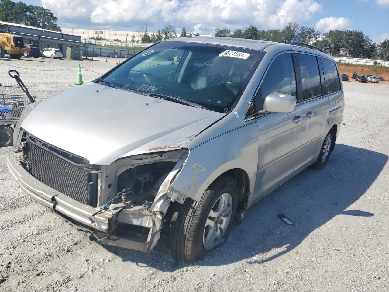 2007 Honda Odyssey Exl VIN: 5FNRL38687B442318 Lot: 66877534