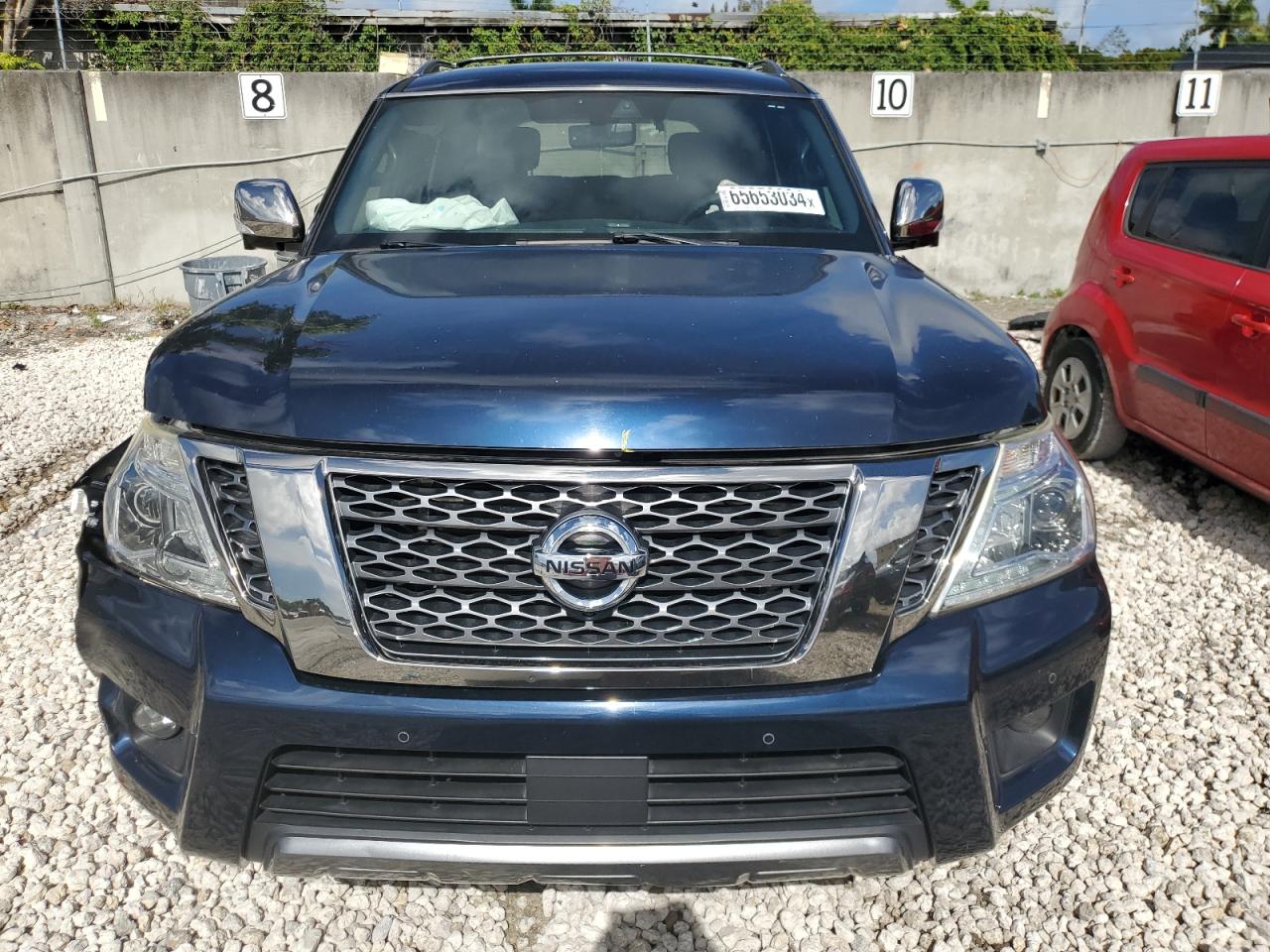 2018 Nissan Armada Platinum VIN: JN8AY2NF4J9332708 Lot: 65653034