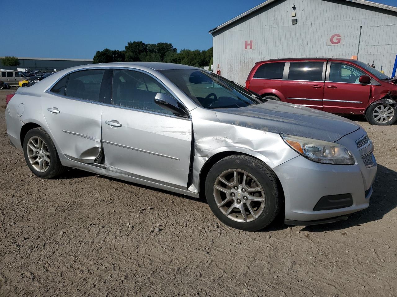 VIN 1G11C5SA3DF142630 2013 CHEVROLET MALIBU no.4