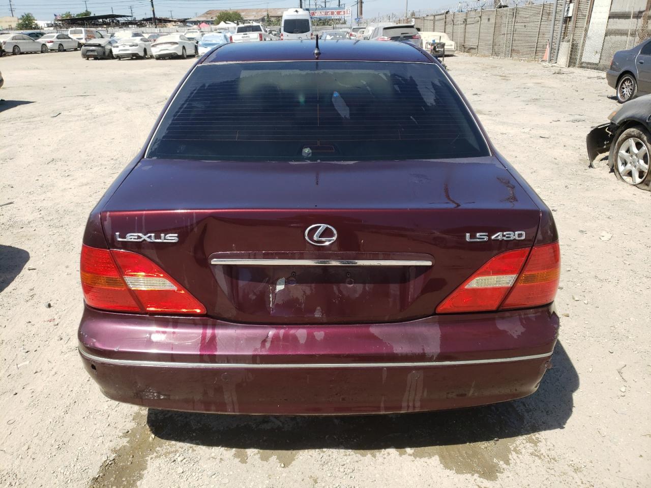 2001 Lexus Ls 430 VIN: JTHBN30F710009956 Lot: 68529994