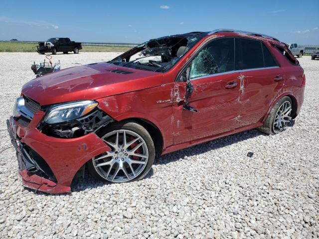  MERCEDES-BENZ GLE-CLASS 2016 Червоний