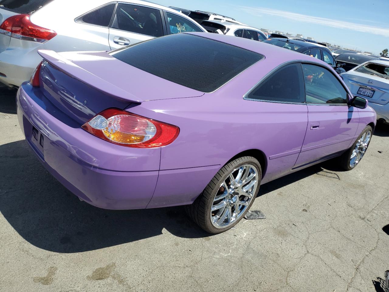 2002 Toyota Camry Solara Se VIN: 2T1CF28P72C593504 Lot: 66558814