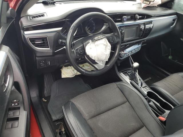 Седани TOYOTA COROLLA 2015 Червоний