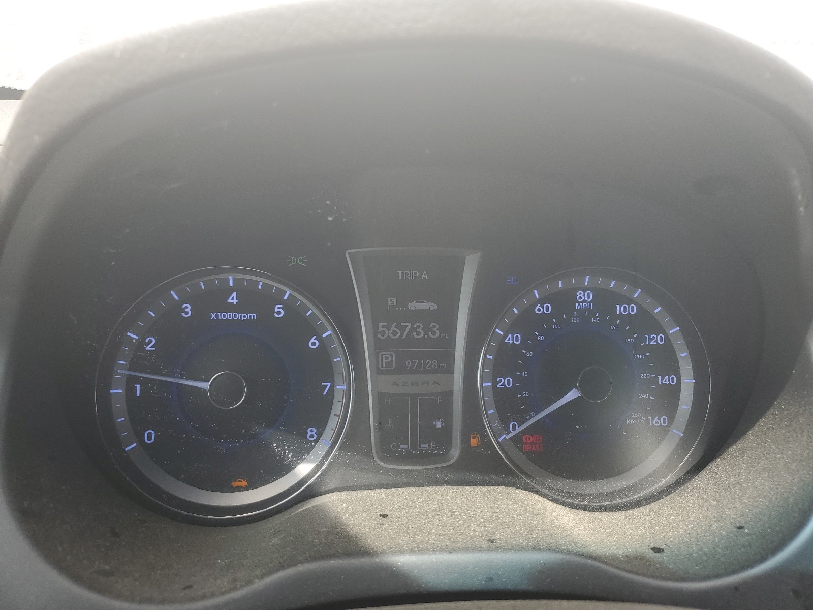 KMHFH4JG2DA225313 2013 Hyundai Azera Gls