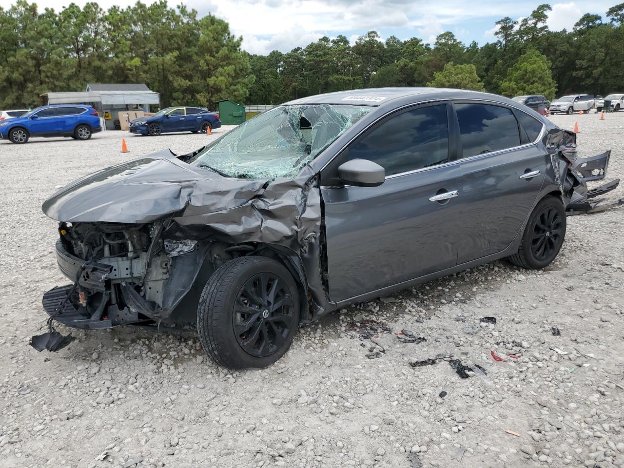 2019 Nissan Sentra S VIN: 3N1AB7AP6KY412163 Lot: 69442324