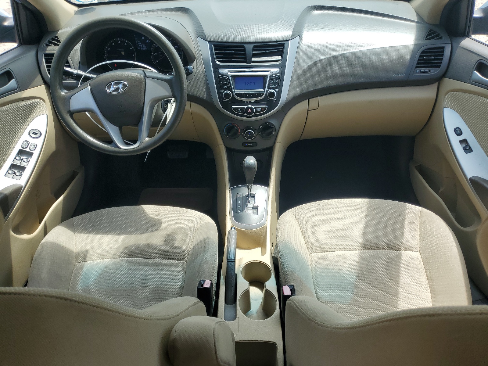 KMHCT4AE9DU346015 2013 Hyundai Accent Gls