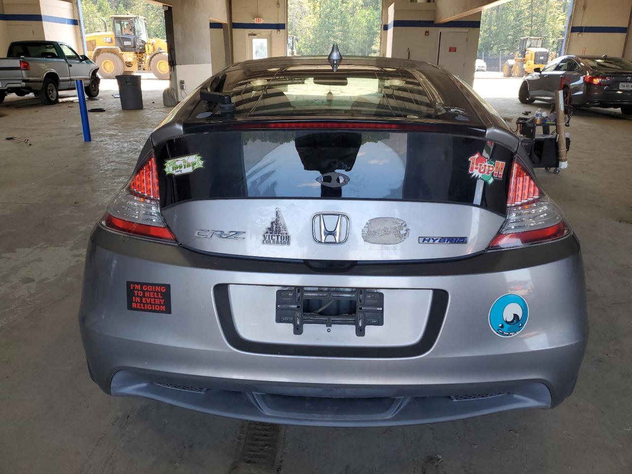 2011 Honda Cr-Z Ex VIN: JHMZF1D69BS005536 Lot: 69596144