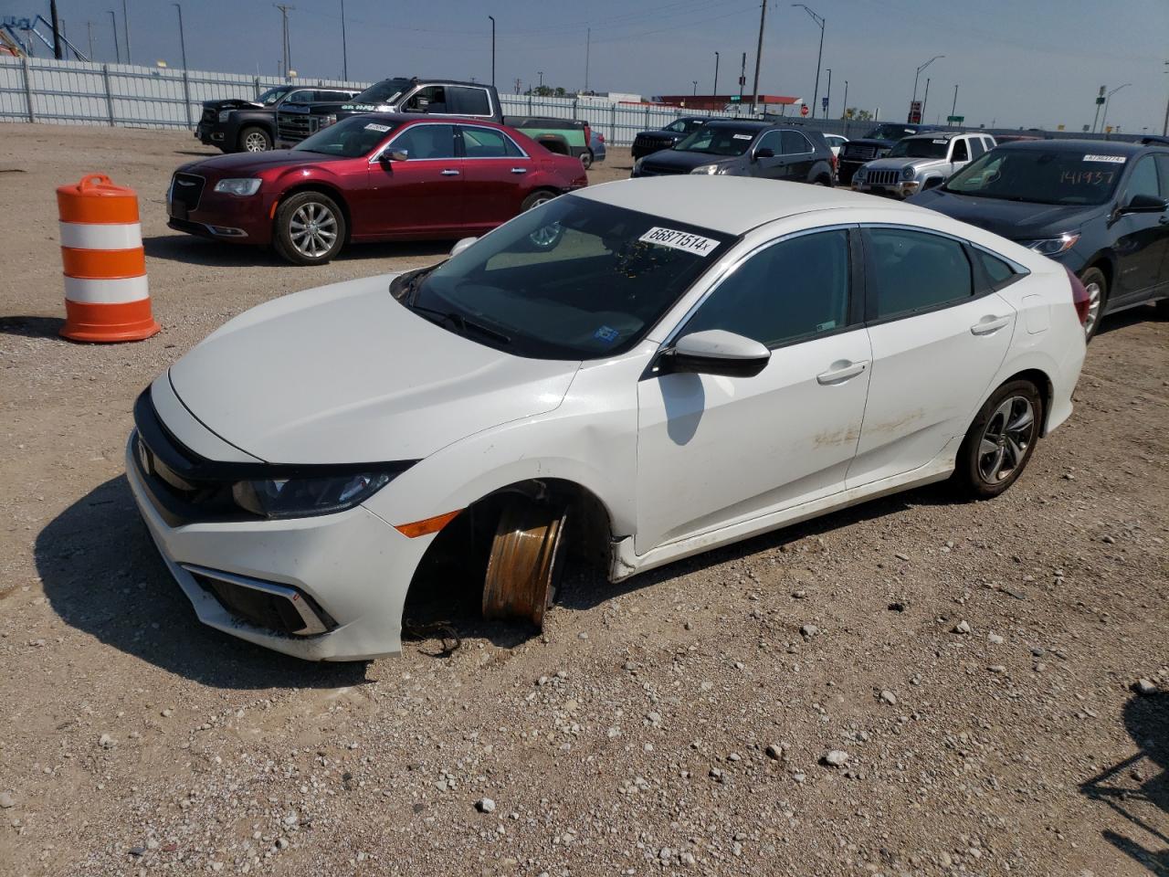 2HGFC2F61KH504677 2019 HONDA CIVIC - Image 1