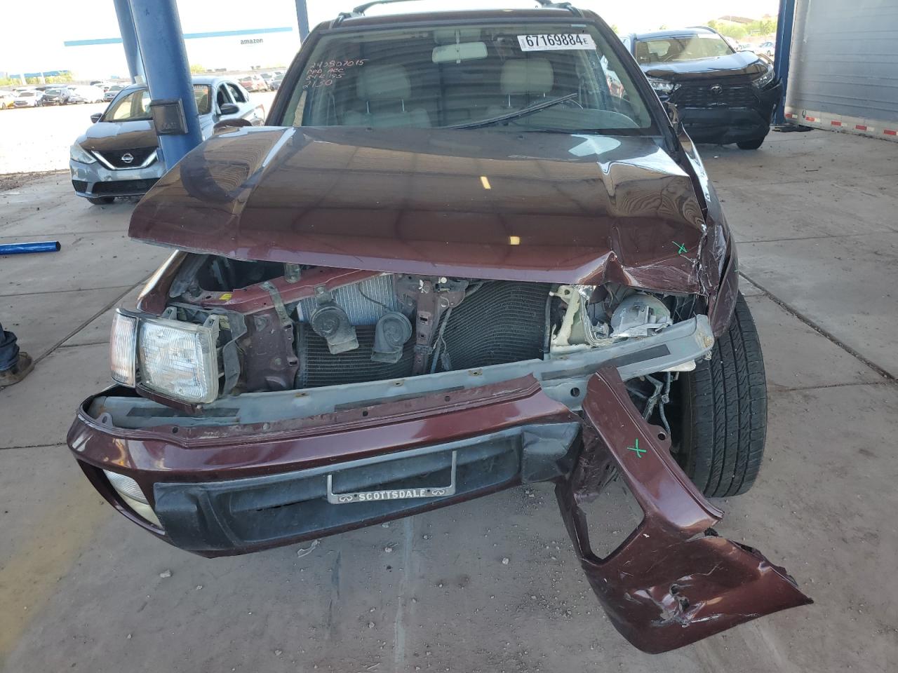 1999 Infiniti Qx4 VIN: JNRAR05Y1XW042130 Lot: 67169884