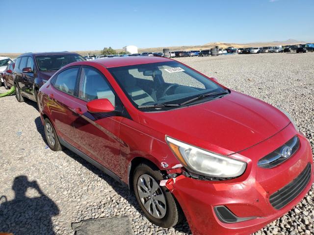  HYUNDAI ACCENT 2016 Red