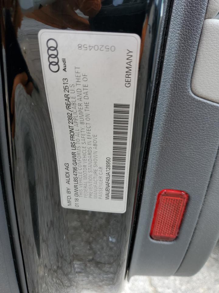 WAUENAF49JA128950 2018 Audi A4 Premium Plus