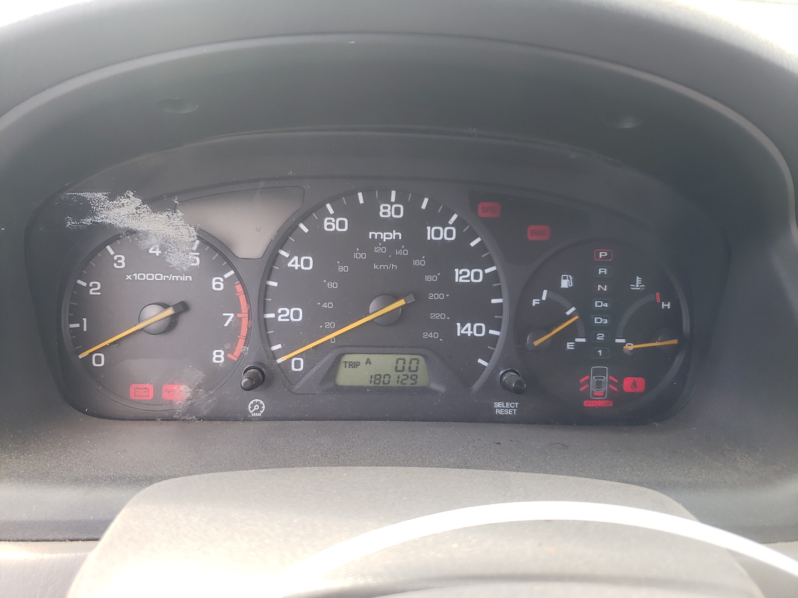 1HGCG165XYA088239 2000 Honda Accord Ex