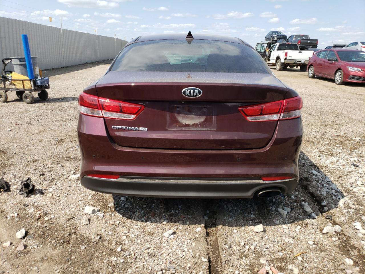 2016 Kia Optima Lx VIN: 5XXGT4L35GG114345 Lot: 66867654