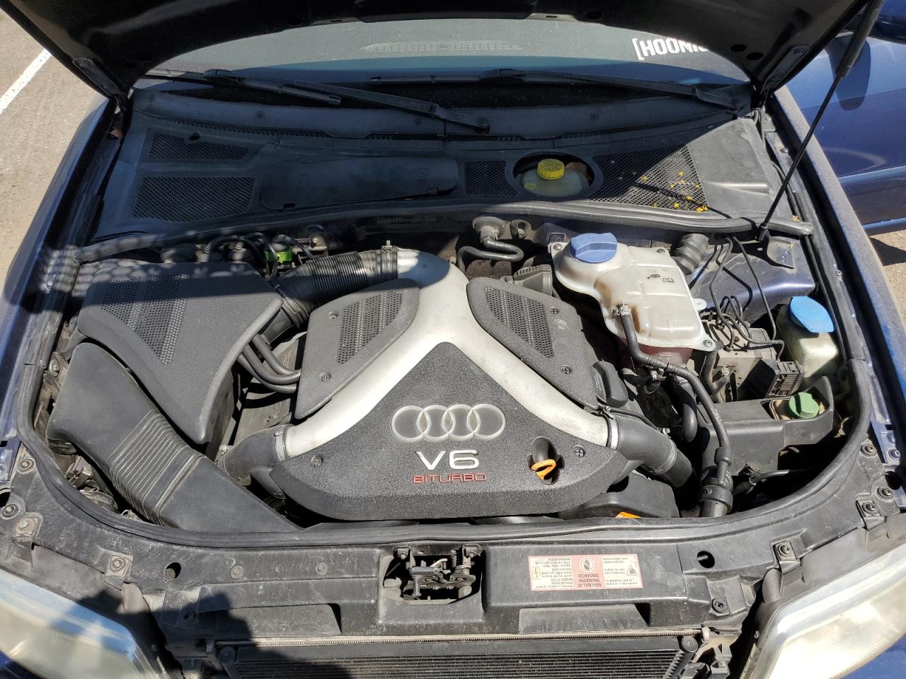 WAURD68D81A064169 2001 Audi S4 2.7 Quattro