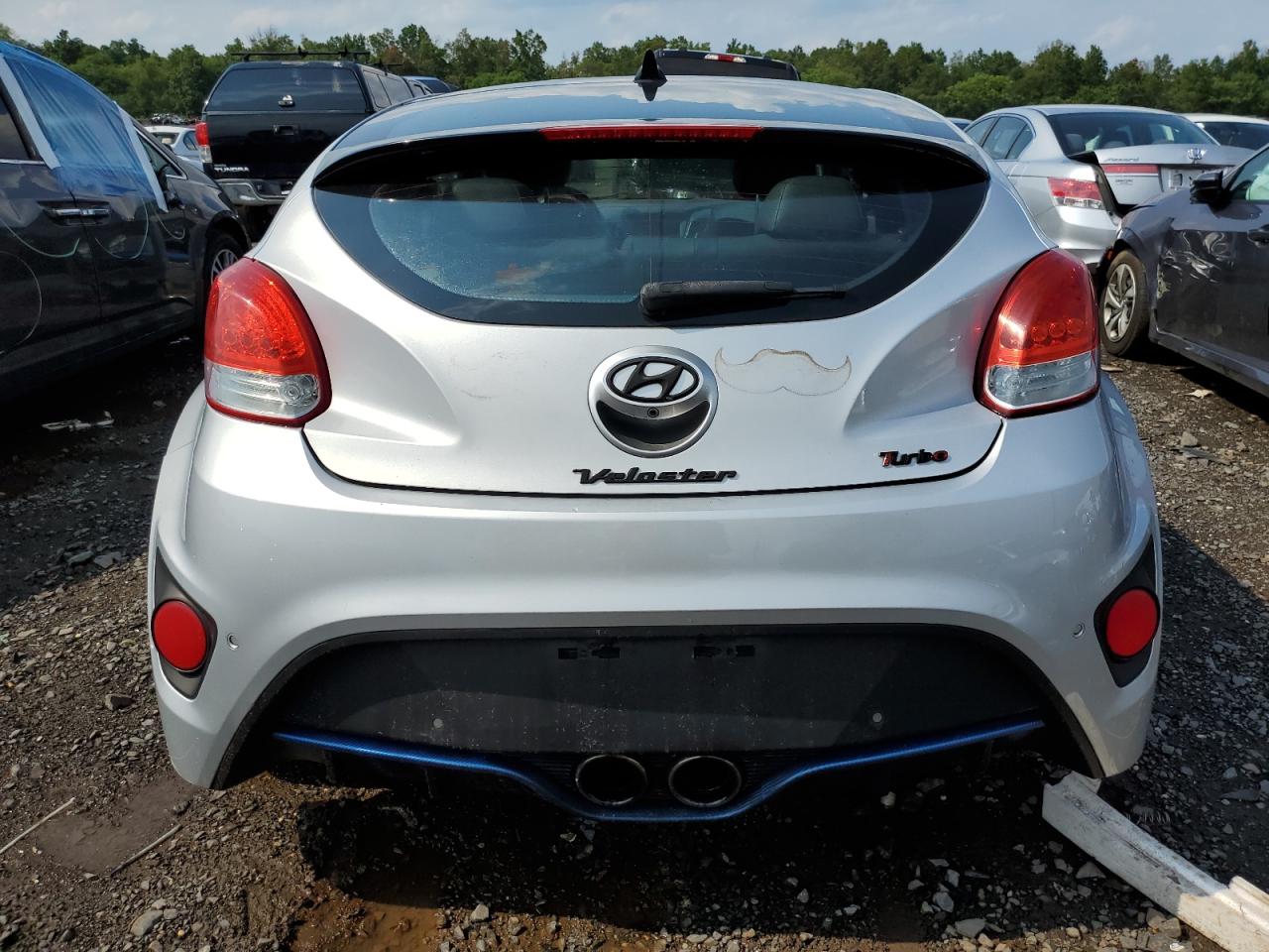 2014 Hyundai Veloster Turbo VIN: KMHTC6AE0EU205010 Lot: 65913144